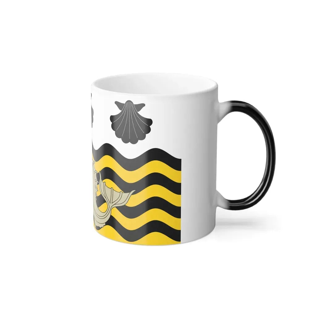 Flag of Poole UK - Color Changing Coffee Mug - Go Mug Yourself