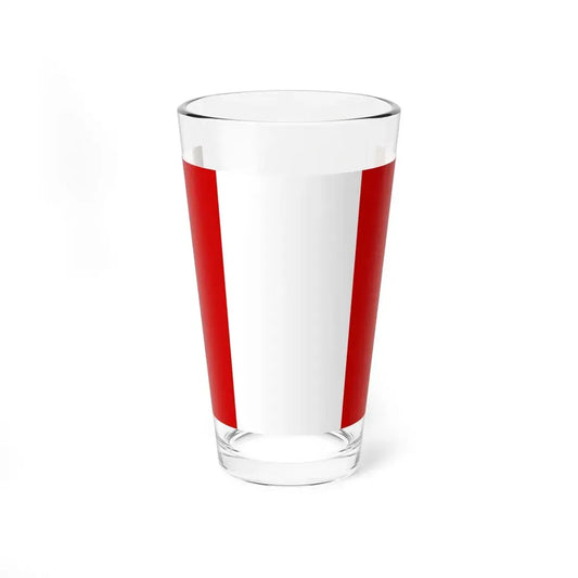 Flag of Pordenone (Italy) Pint Glass 16oz 16oz - Go Mug Yourself