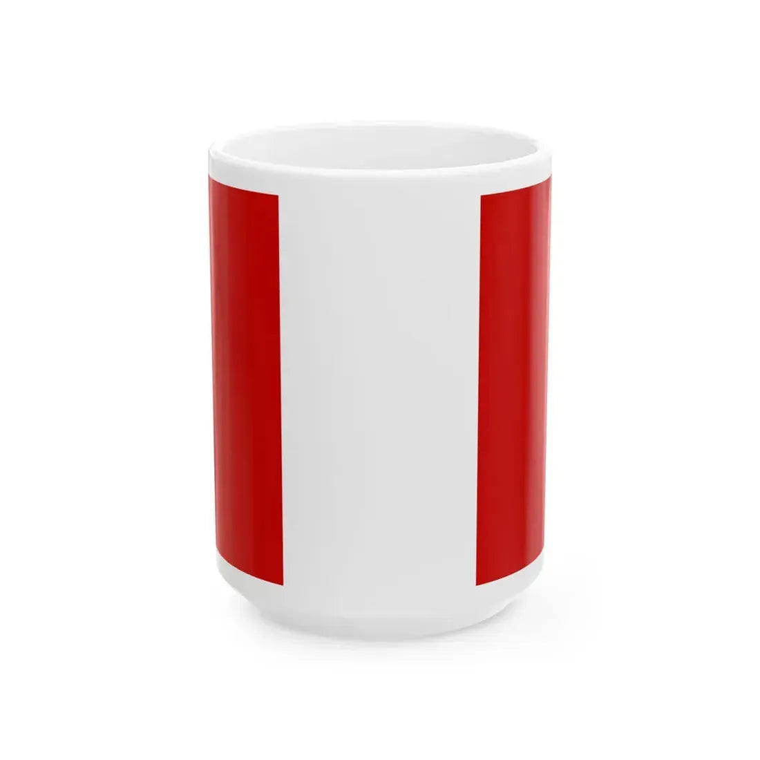 Flag of Pordenone (Italy) White Coffee Mug 15oz - Go Mug Yourself