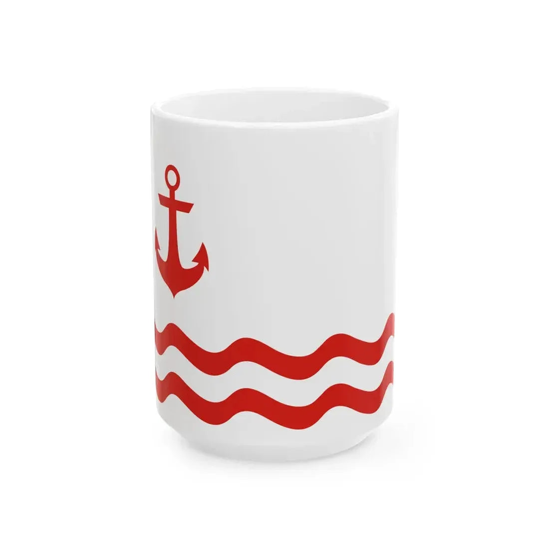 Flag of Port Clinton Ohio (United States) White Coffee Mug 15oz - Go Mug Yourself