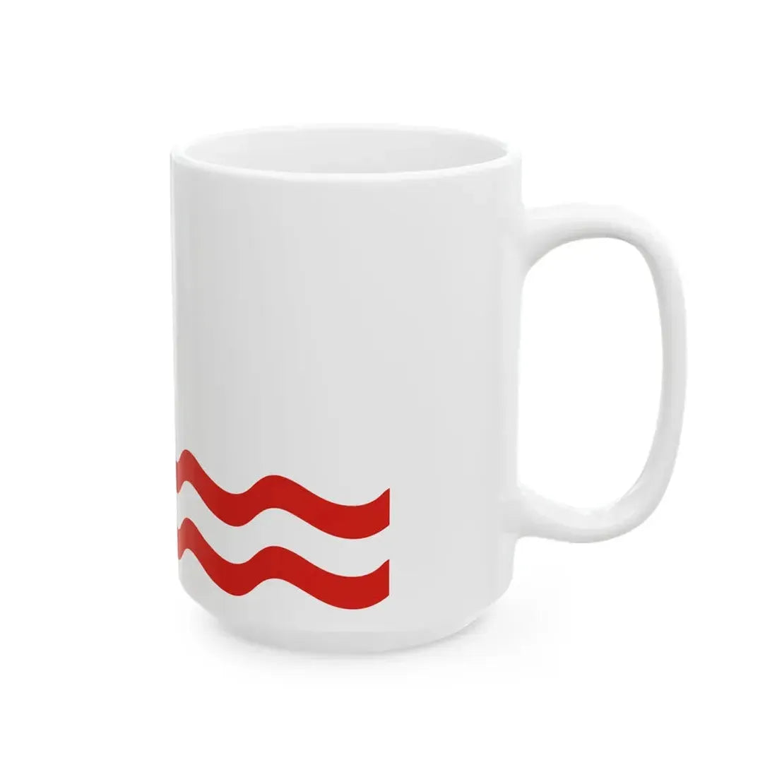 Flag of Port Clinton Ohio (United States) White Coffee Mug - Go Mug Yourself