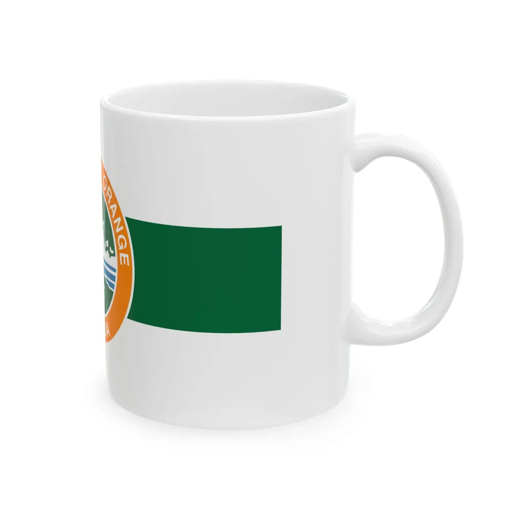 Flag of Port Orange Florida (United States) White Coffee Mug - Go Mug Yourself