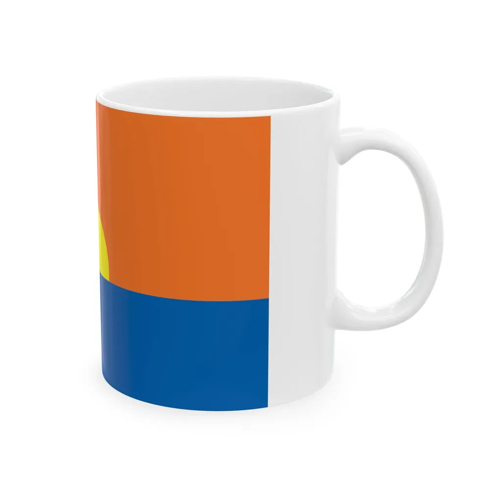 Flag of Port Washington Wisconsin (United States) White Coffee Mug - Go Mug Yourself