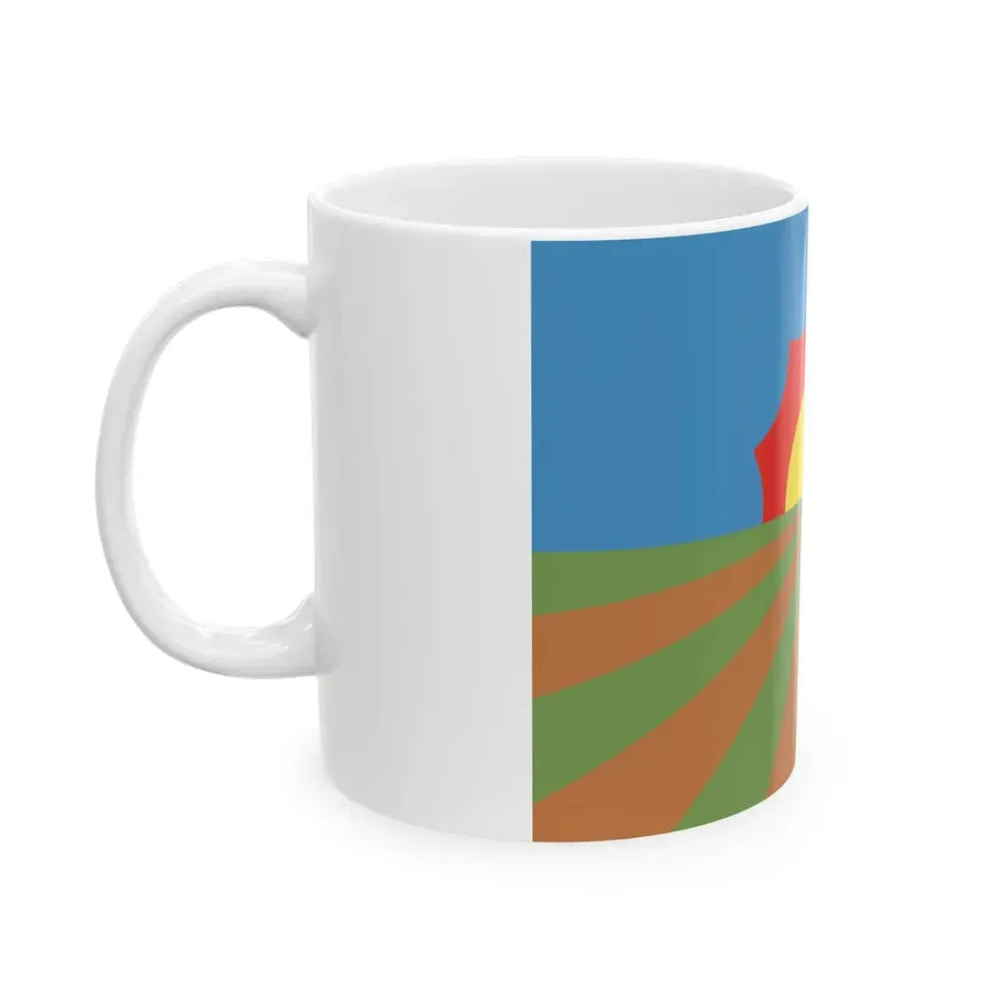 Flag of Portales New Mexico (Mexico) White Coffee Mug - Go Mug Yourself