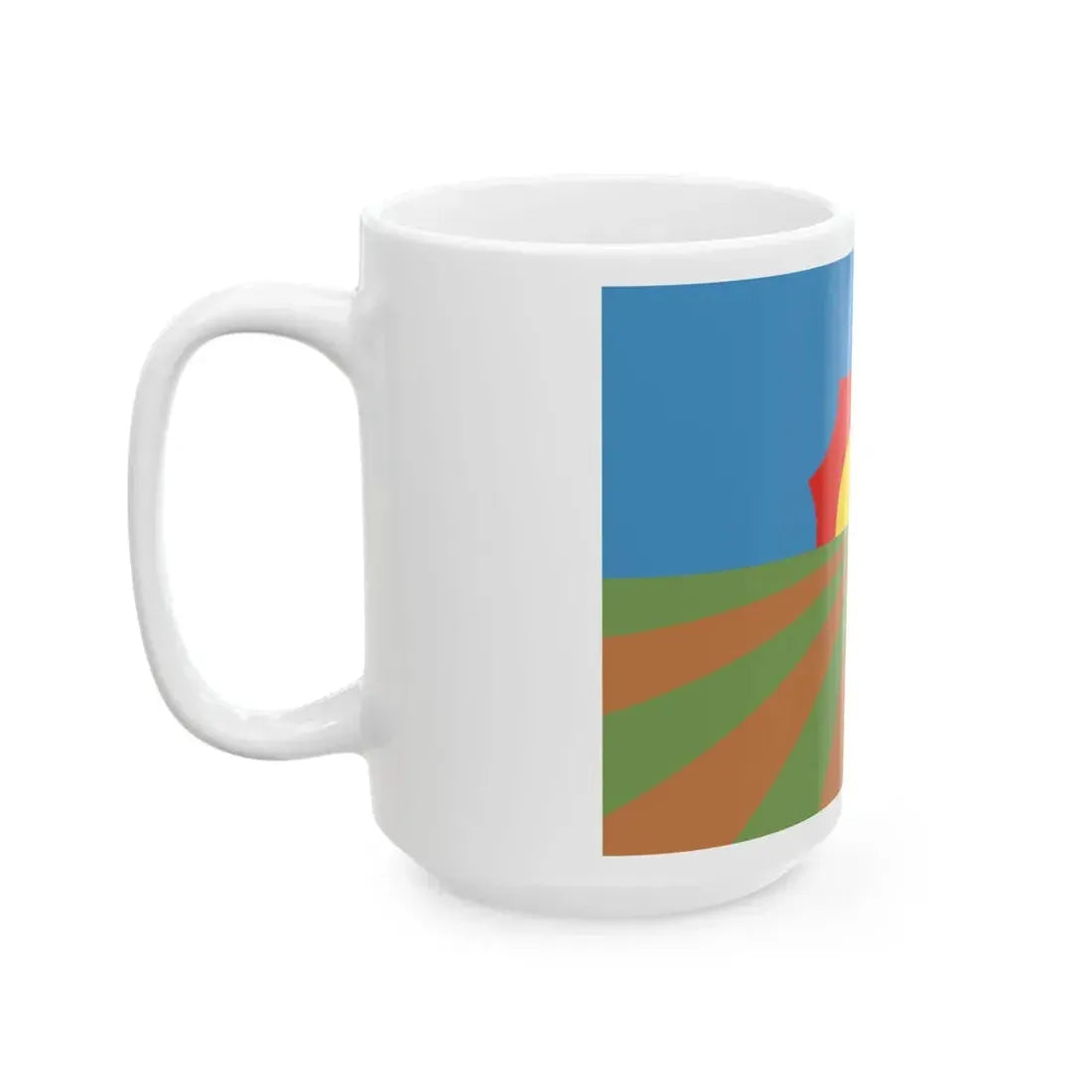 Flag of Portales New Mexico (Mexico) White Coffee Mug - Go Mug Yourself