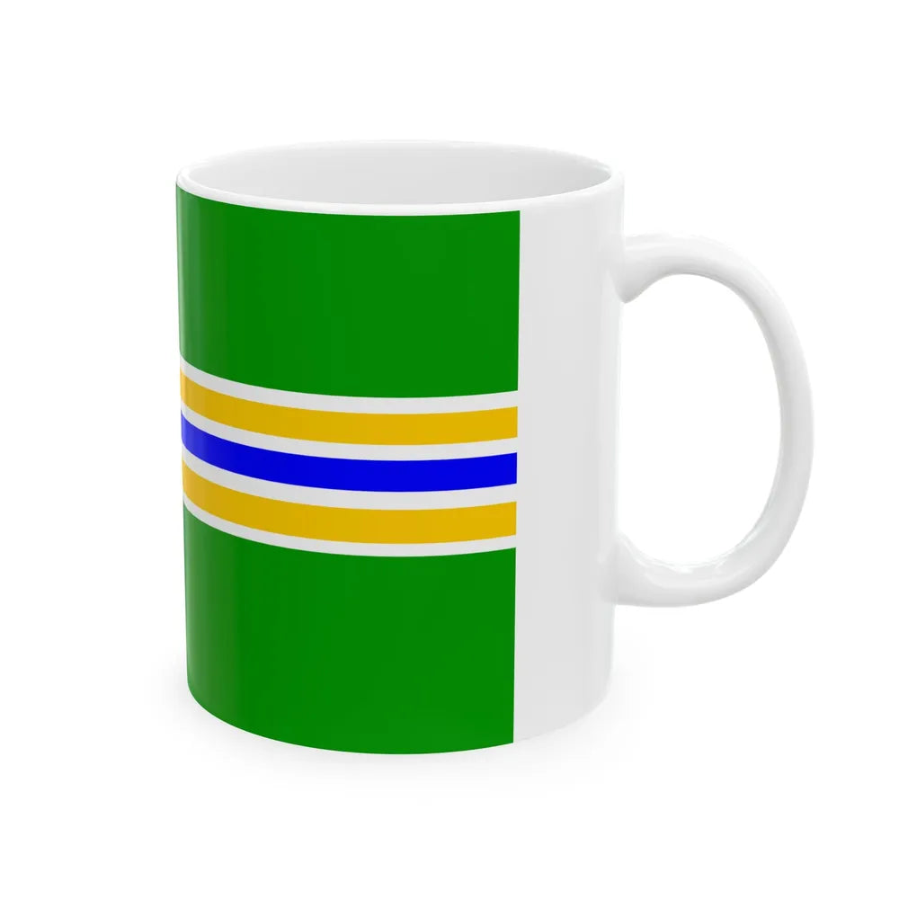 Flag of Portland Oregon 1970-2002 (United States) White Coffee Mug - Go Mug Yourself