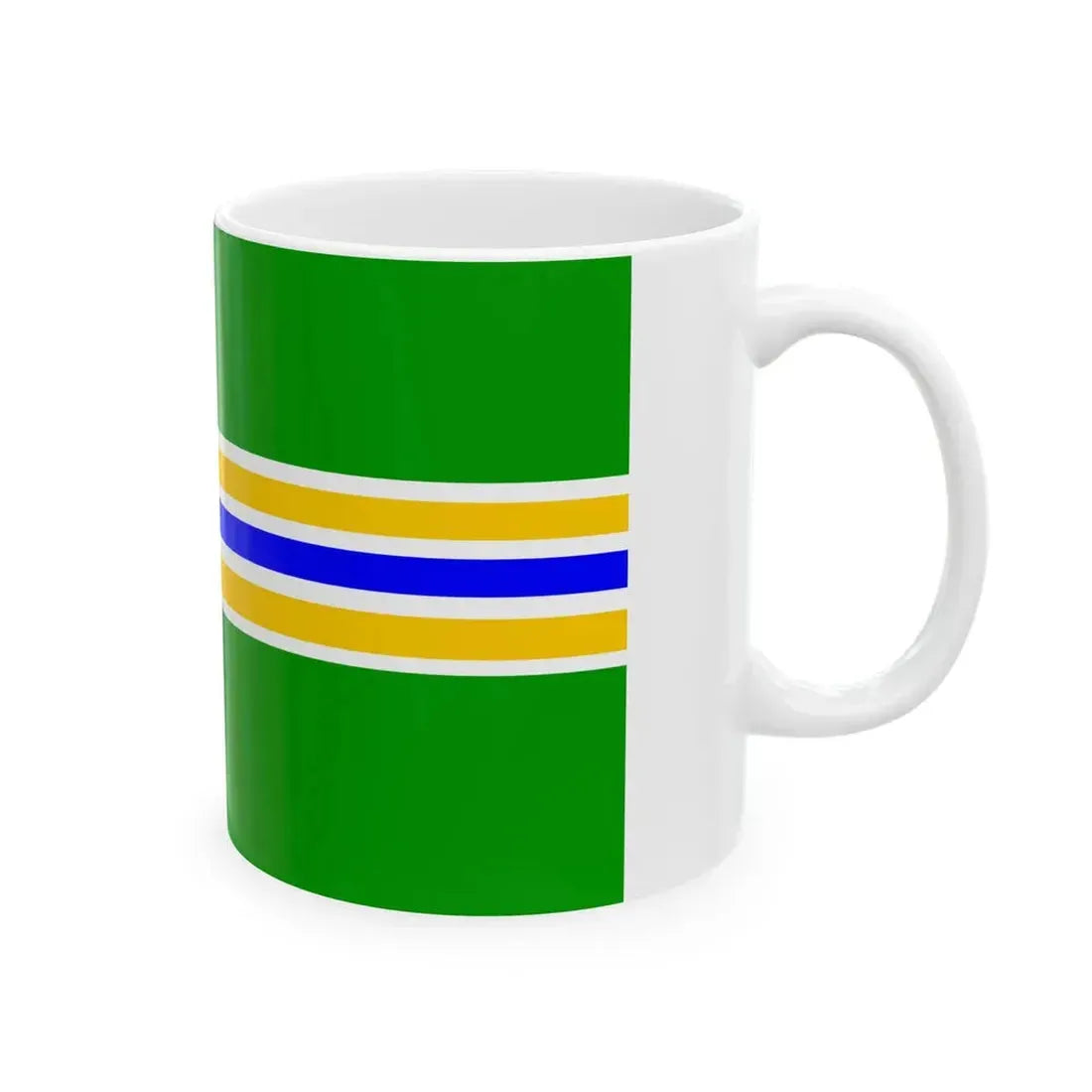 Flag of Portland Oregon 1970-2002 (United States) White Coffee Mug - Go Mug Yourself