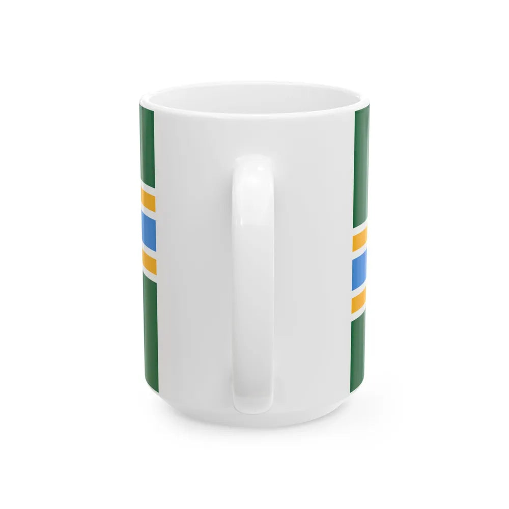 Flag of Portland Oregon (United States) White Coffee Mug - Go Mug Yourself