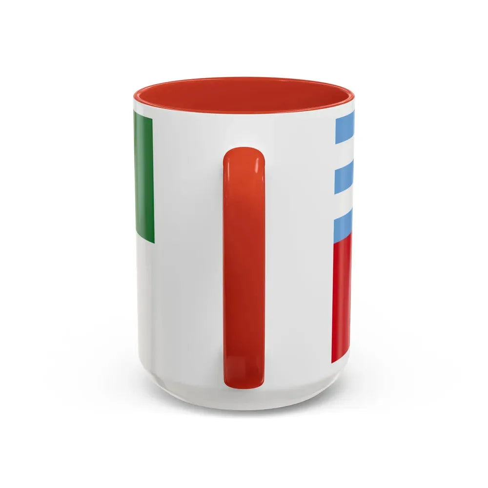 Flag of Portoviejo Ecuador - Accent Coffee Mug - Go Mug Yourself