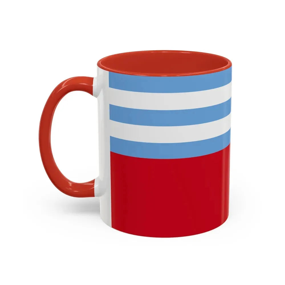 Flag of Portoviejo Ecuador - Accent Coffee Mug - Go Mug Yourself
