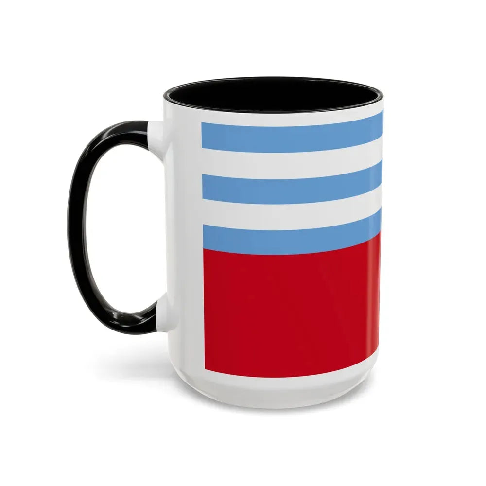 Flag of Portoviejo Ecuador - Accent Coffee Mug - Go Mug Yourself
