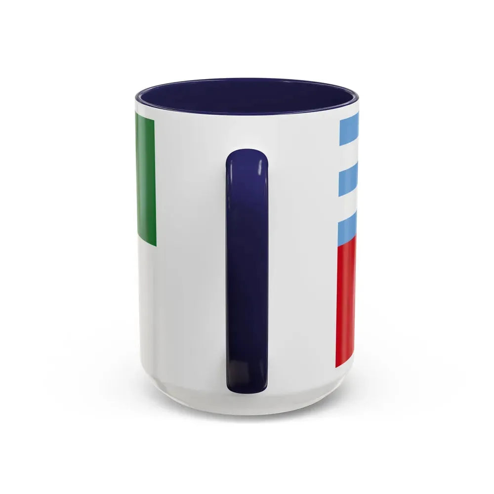 Flag of Portoviejo Ecuador - Accent Coffee Mug - Go Mug Yourself