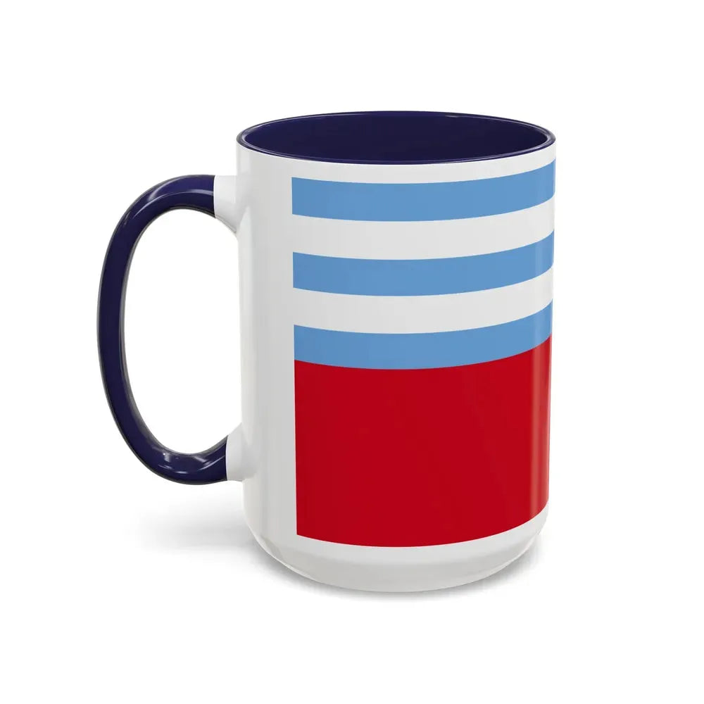 Flag of Portoviejo Ecuador - Accent Coffee Mug - Go Mug Yourself