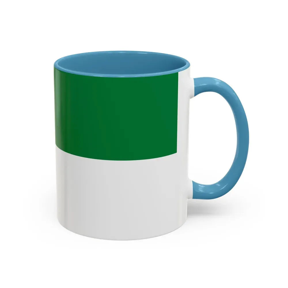 Flag of Portoviejo Ecuador - Accent Coffee Mug - Go Mug Yourself