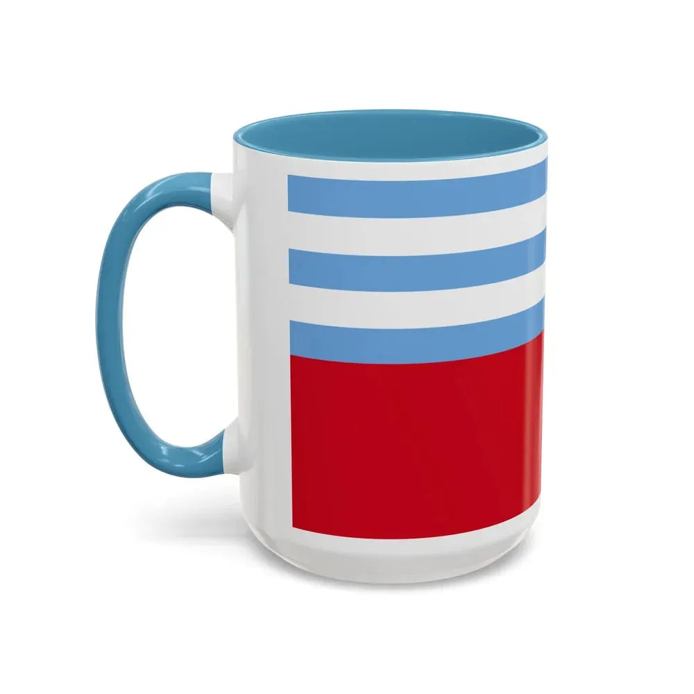 Flag of Portoviejo Ecuador - Accent Coffee Mug - Go Mug Yourself