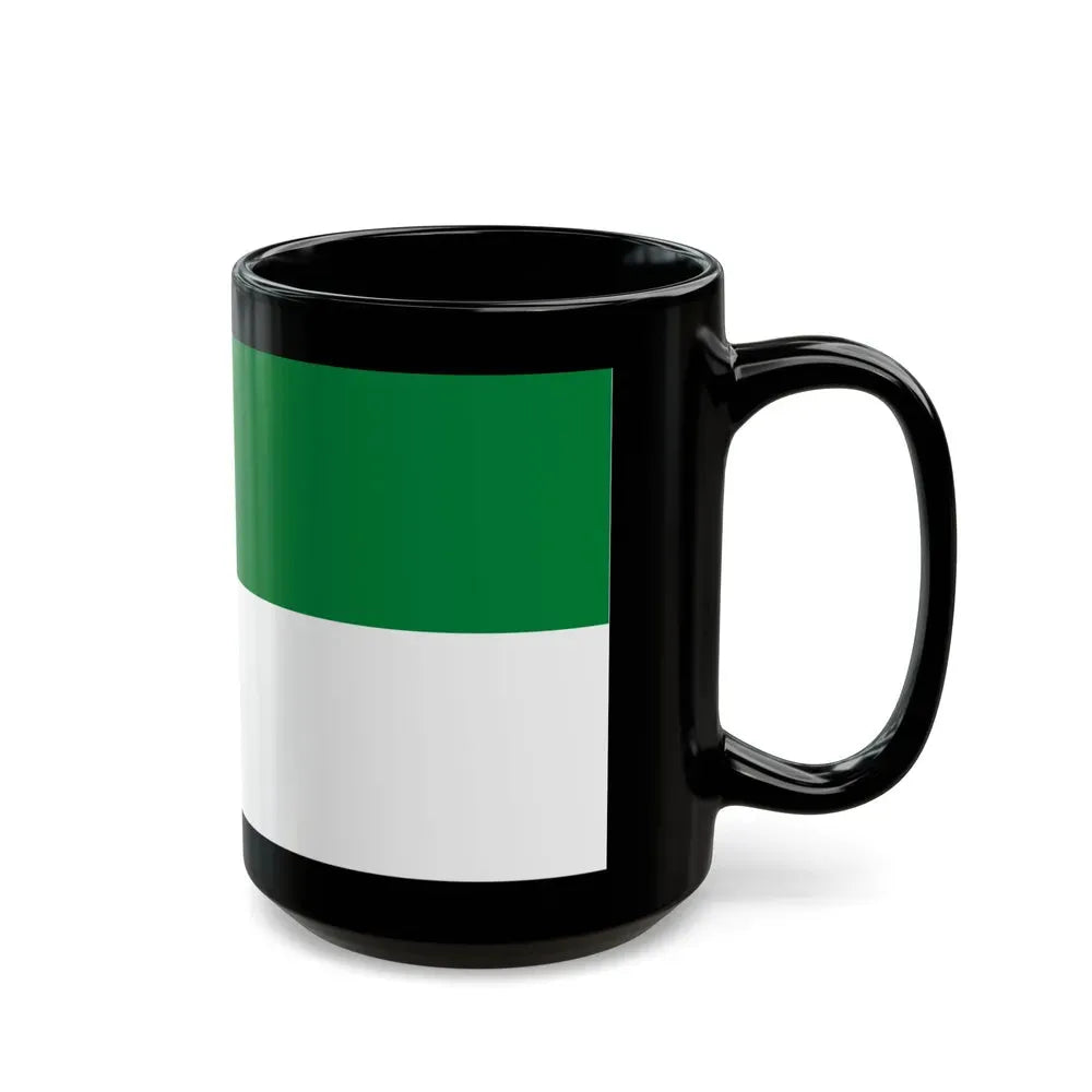 Flag of Portoviejo Ecuador - Black Coffee Mug - Go Mug Yourself