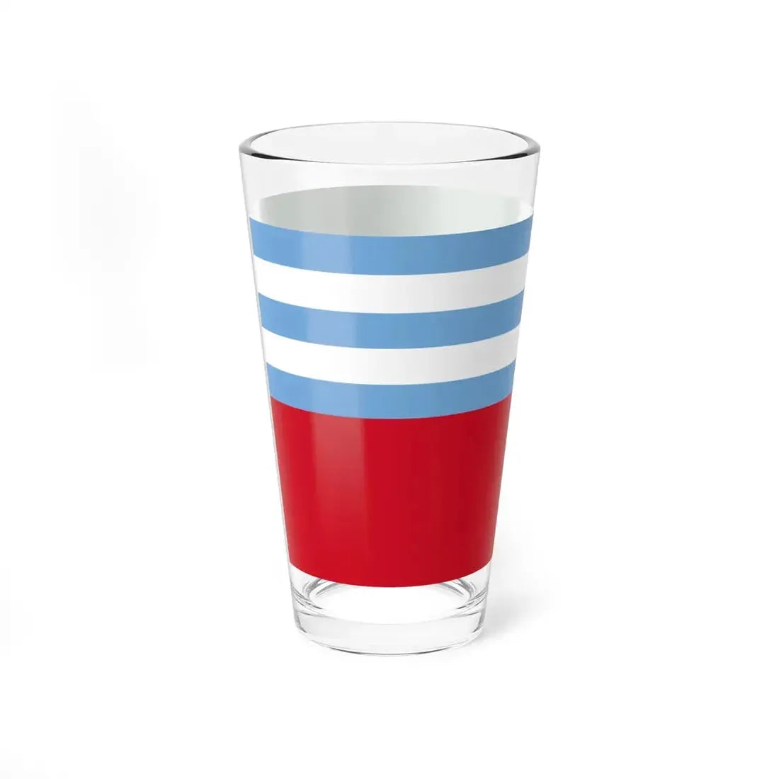 Flag of Portoviejo (Ecuador) Pint Glass 16oz - Go Mug Yourself