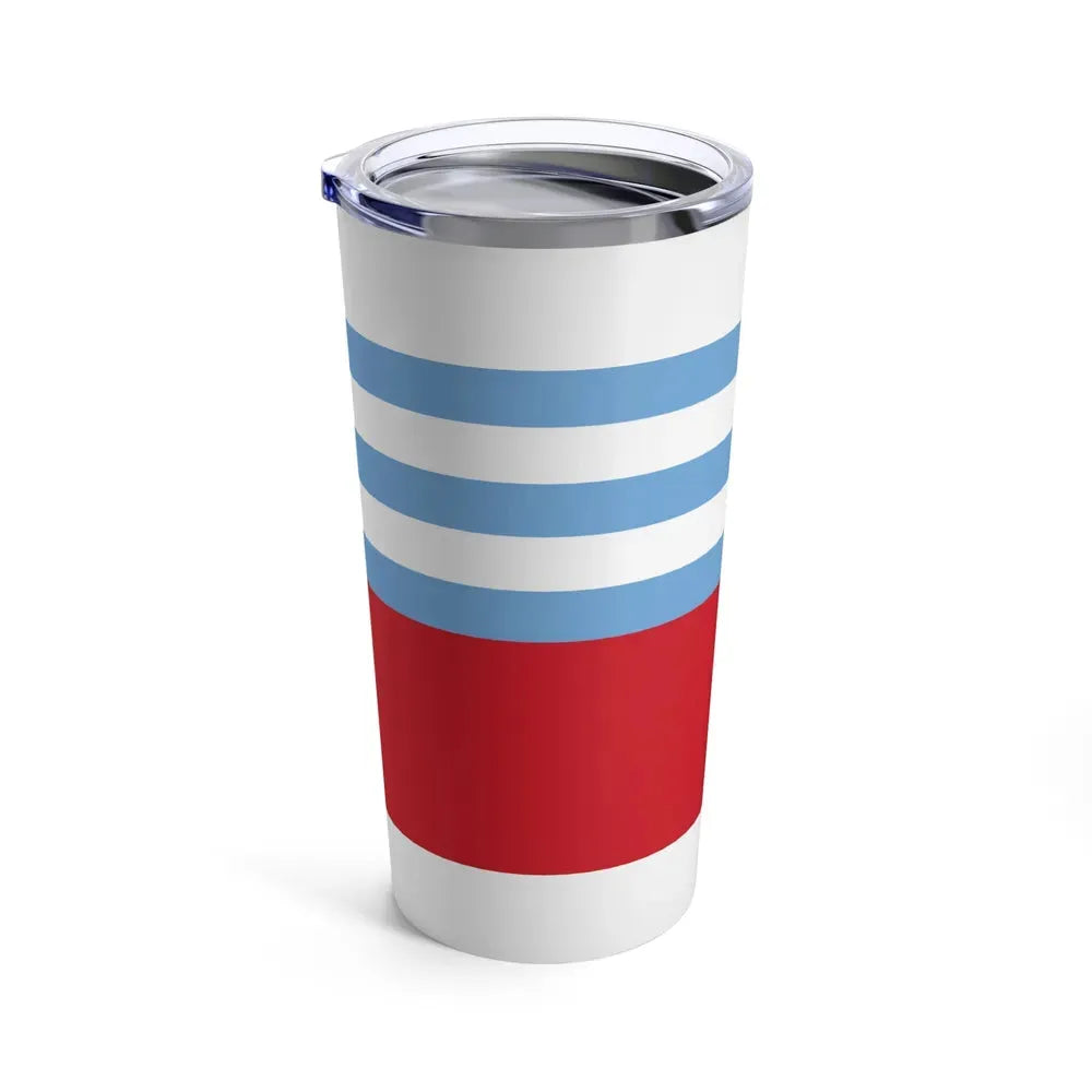 Flag of Portoviejo Ecuador - Tumbler 20oz - Go Mug Yourself