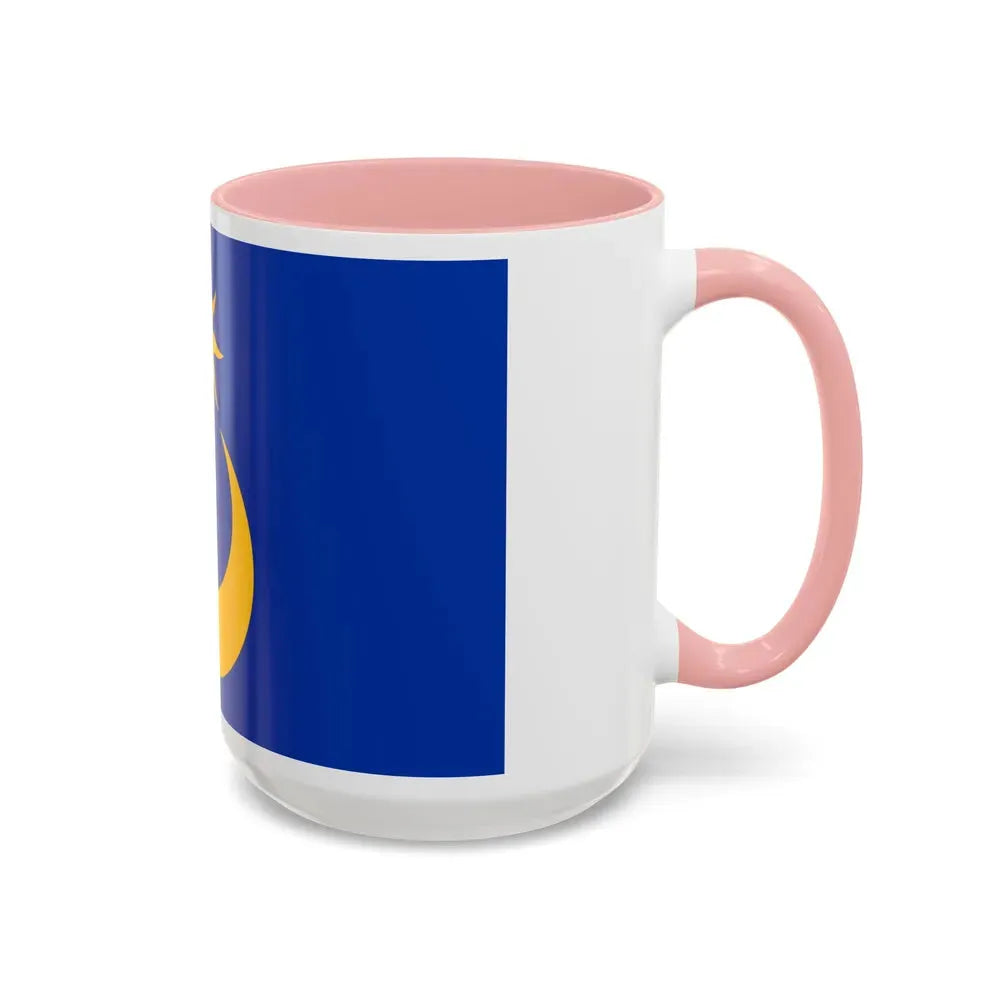 Flag of Portsmouth UK - Accent Coffee Mug - Go Mug Yourself