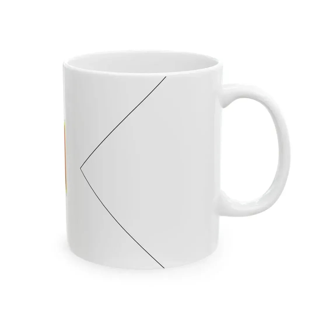 Flag of Portuguese Colonial District Intendent (Portugal) White Coffee Mug - Go Mug Yourself