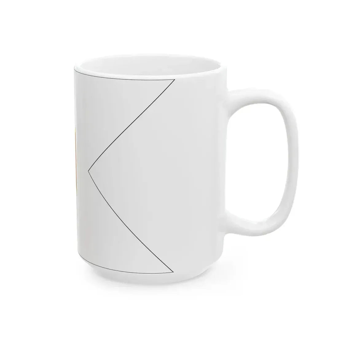 Flag of Portuguese Colonial District Intendent (Portugal) White Coffee Mug - Go Mug Yourself