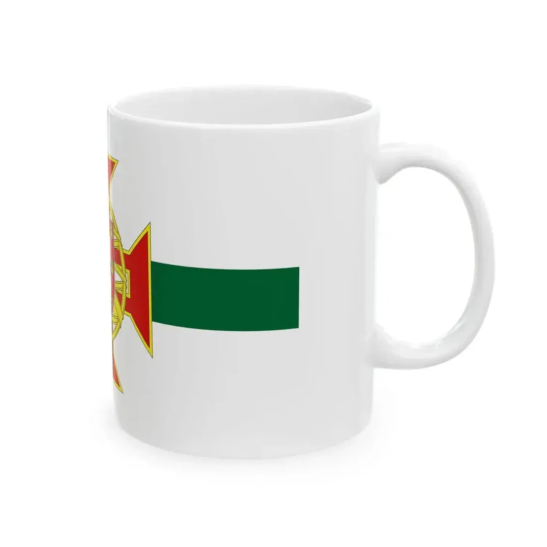 Flag of Portuguese Colonial Province Governor (Portugal) White Coffee Mug - Go Mug Yourself