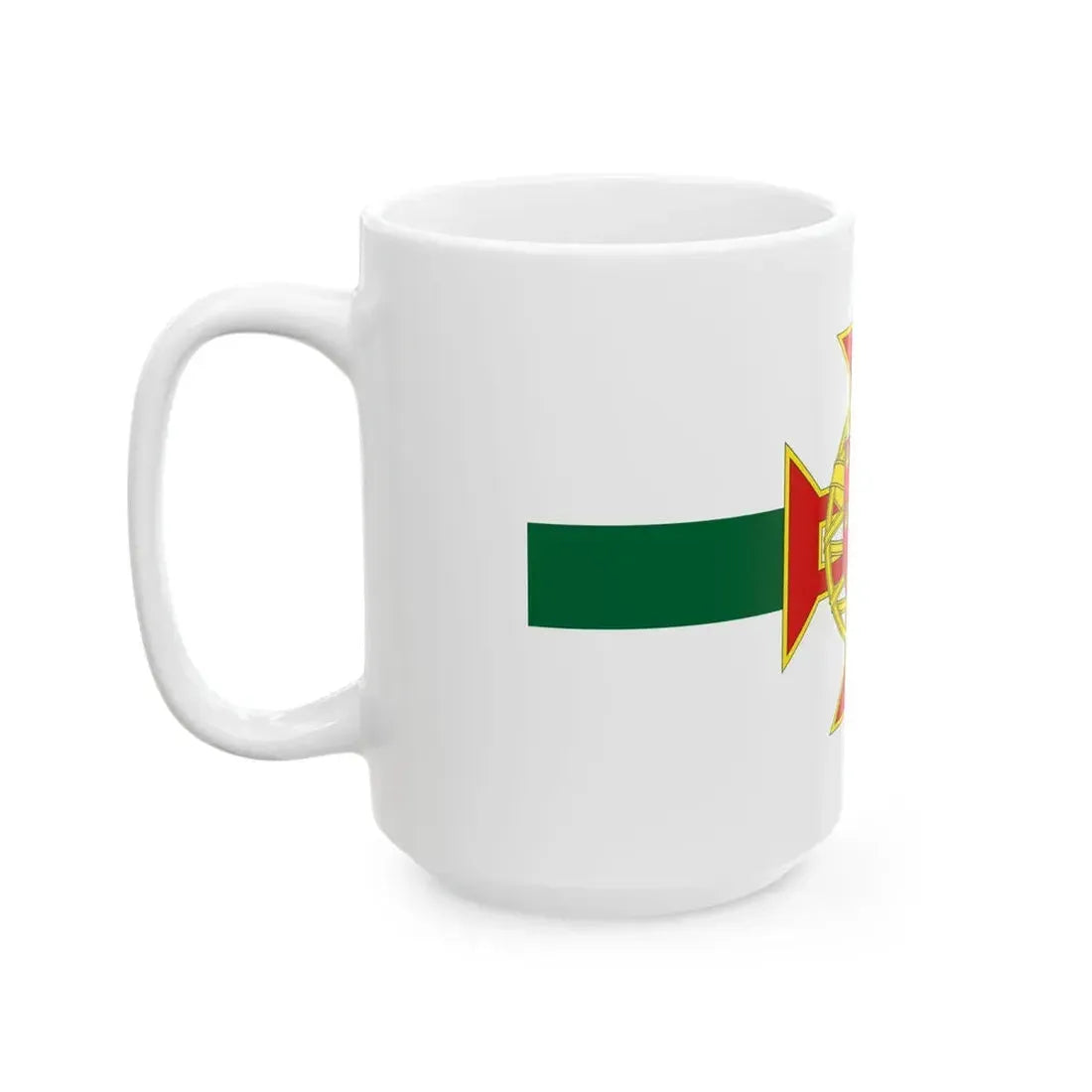 Flag of Portuguese Colonial Province Governor (Portugal) White Coffee Mug - Go Mug Yourself