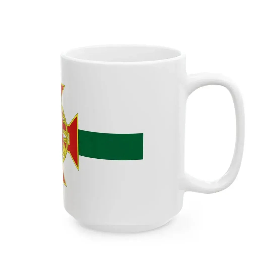 Flag of Portuguese Colonial Province Governor (Portugal) White Coffee Mug - Go Mug Yourself