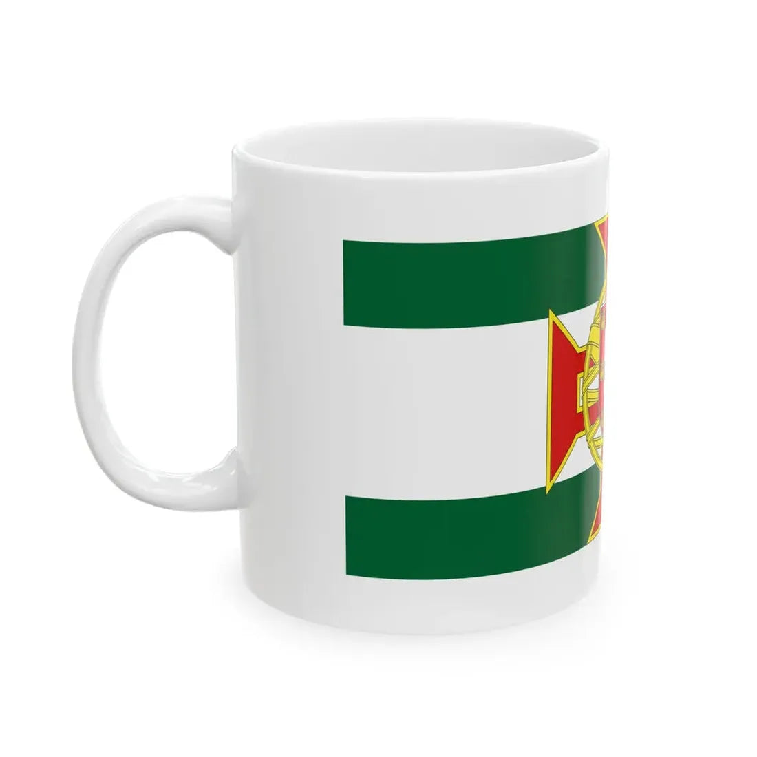 Flag of Portuguese Colony Governor General (Angola) White Coffee Mug - Go Mug Yourself