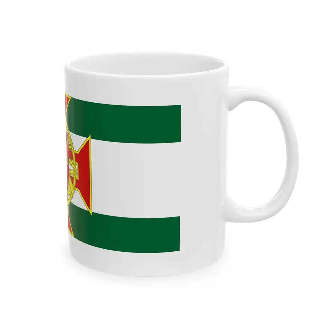 Flag of Portuguese Colony Governor General (Angola) White Coffee Mug - Go Mug Yourself