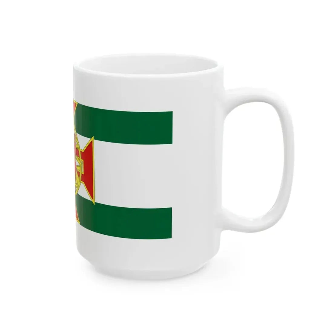 Flag of Portuguese Colony Governor General (Angola) White Coffee Mug - Go Mug Yourself