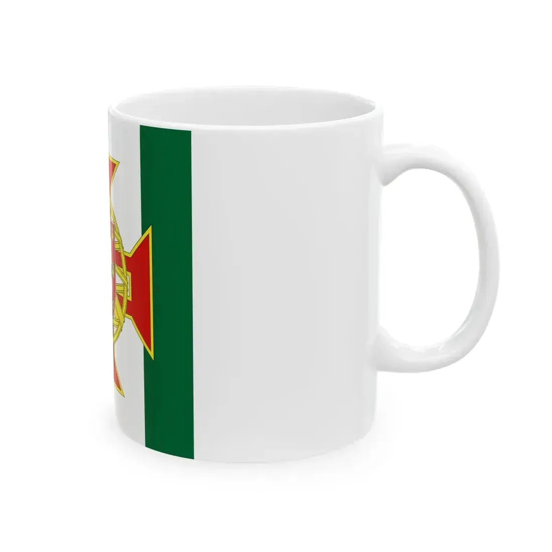 Flag of Portuguese Colony Governor (Portugal) White Coffee Mug - Go Mug Yourself