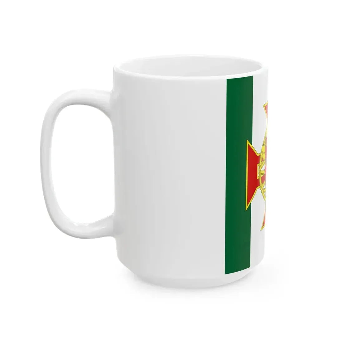 Flag of Portuguese Colony Governor (Portugal) White Coffee Mug - Go Mug Yourself
