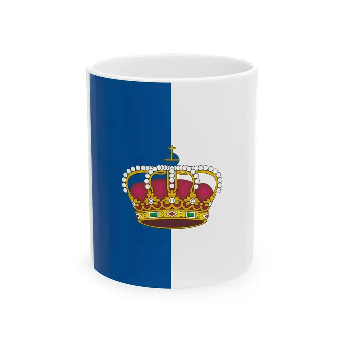 Flag of Portuguese General officers 1833 (Portugal) White Coffee Mug 11oz - Go Mug Yourself