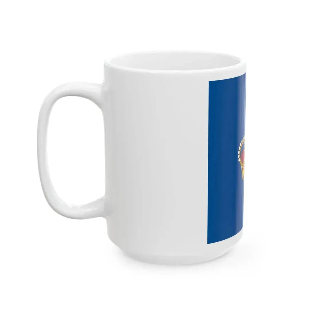 Flag of Portuguese General officers 1833 (Portugal) White Coffee Mug - Go Mug Yourself