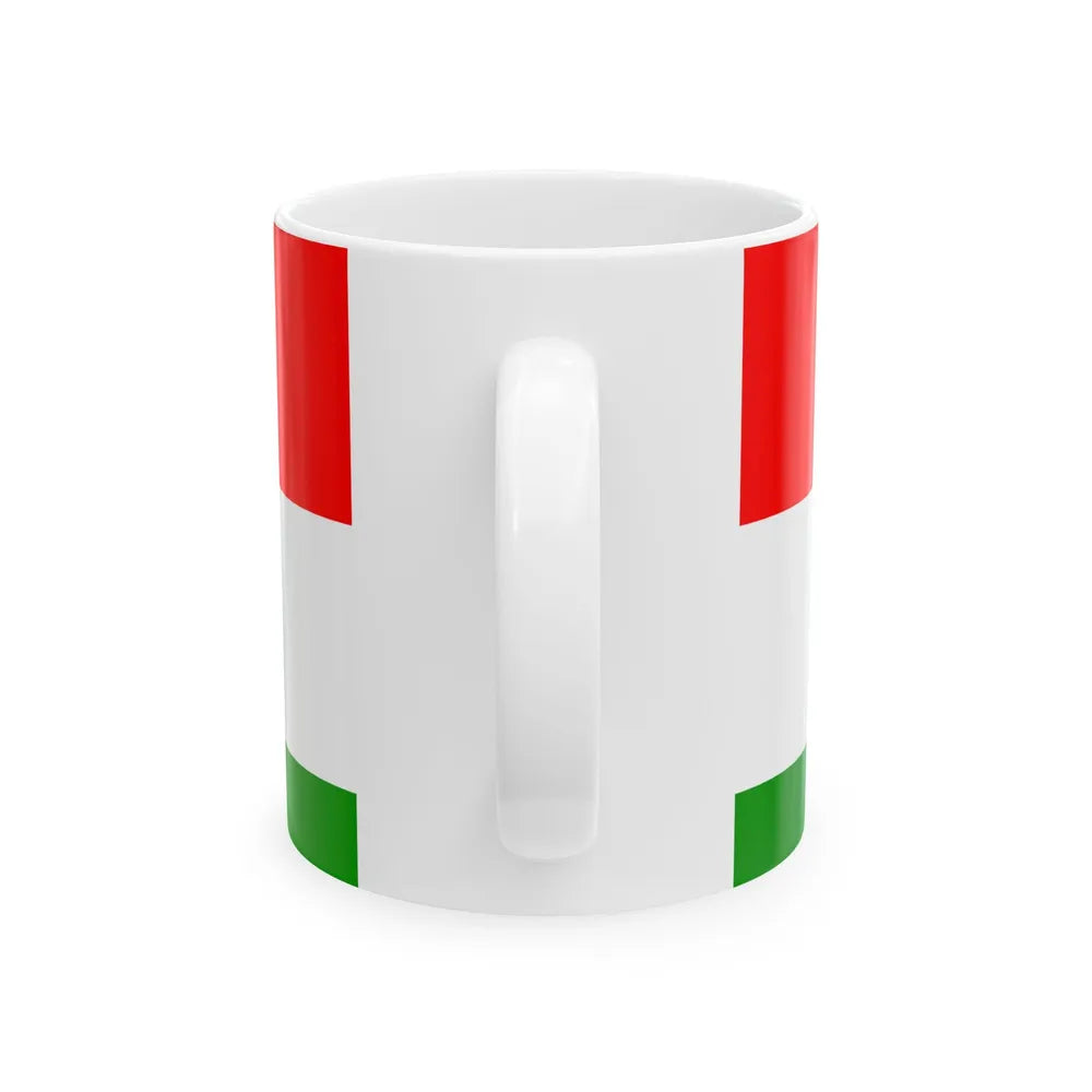 Flag of Posavina (Bosnia and Herzegovina) White Coffee Mug - Go Mug Yourself