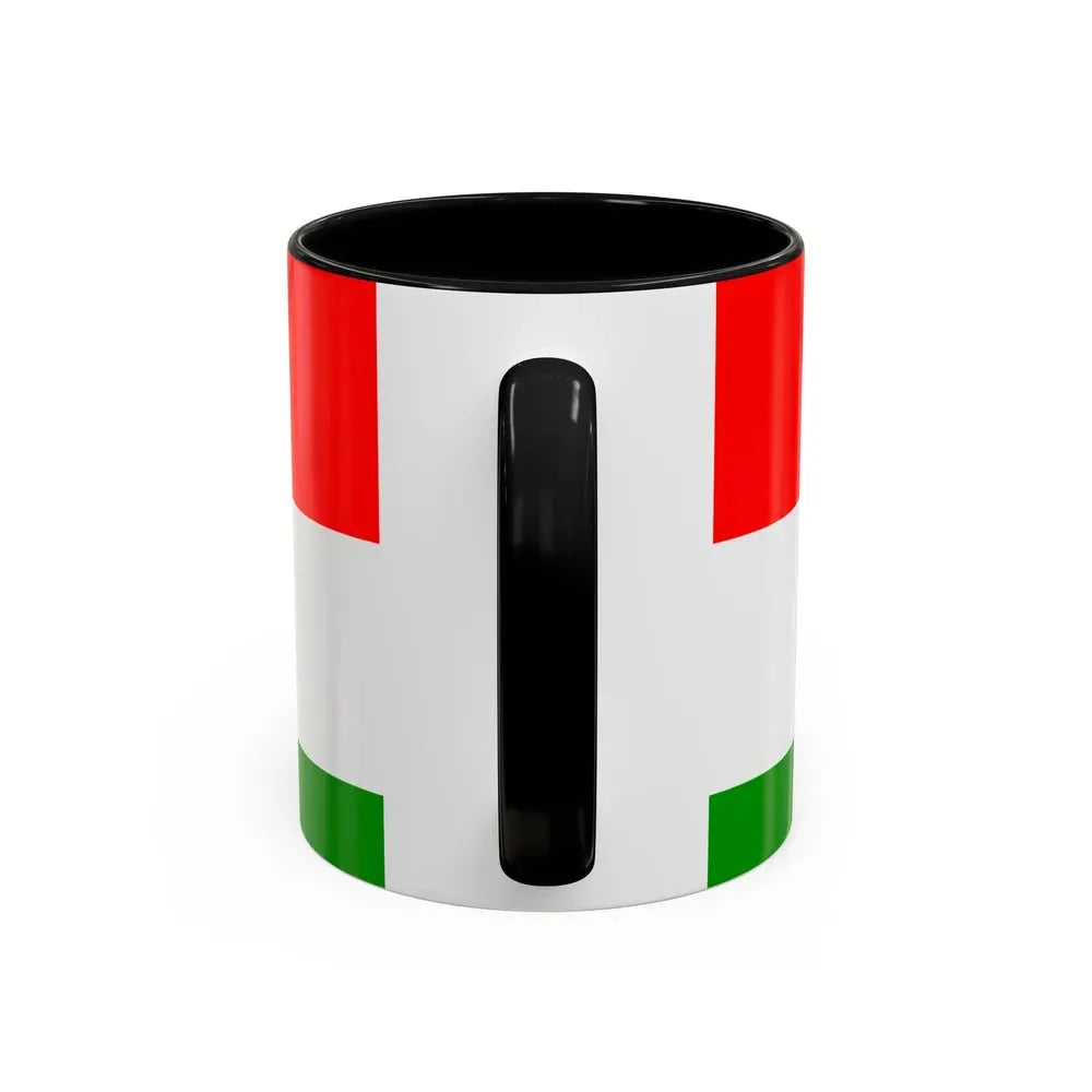 Flag of Posavina Canton Bosnia and Herzegovina - Accent Coffee Mug - Go Mug Yourself