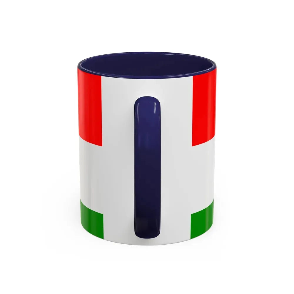 Flag of Posavina Canton Bosnia and Herzegovina - Accent Coffee Mug - Go Mug Yourself