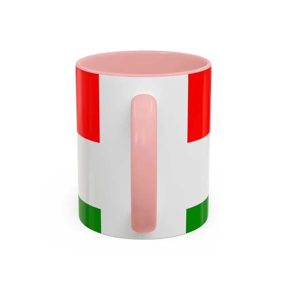 Flag of Posavina Canton Bosnia and Herzegovina - Accent Coffee Mug - Go Mug Yourself