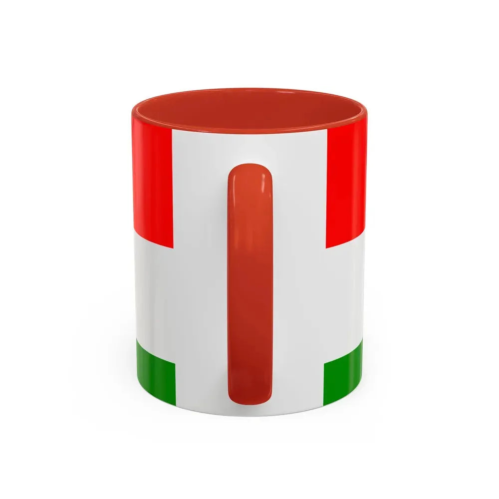 Flag of Posavina Canton Bosnia and Herzegovina - Accent Coffee Mug - Go Mug Yourself