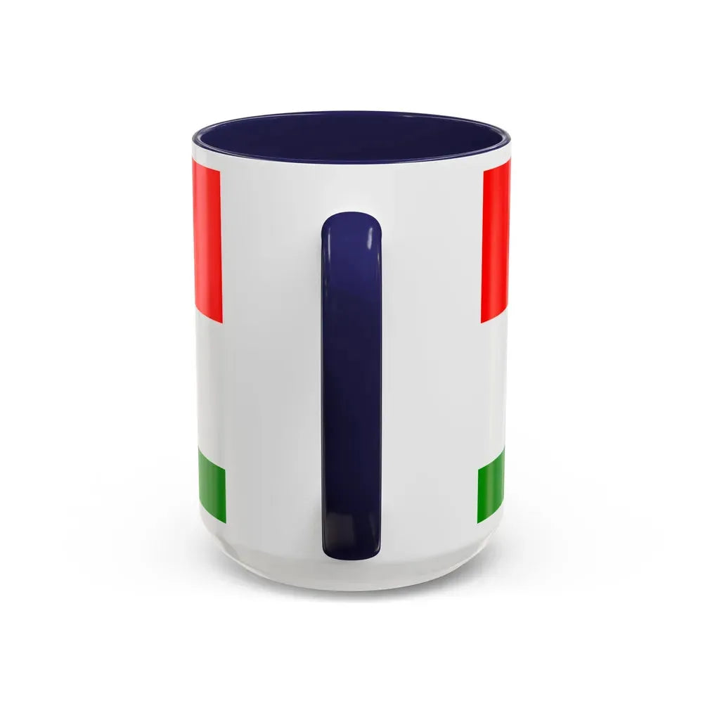 Flag of Posavina Canton Bosnia and Herzegovina - Accent Coffee Mug - Go Mug Yourself