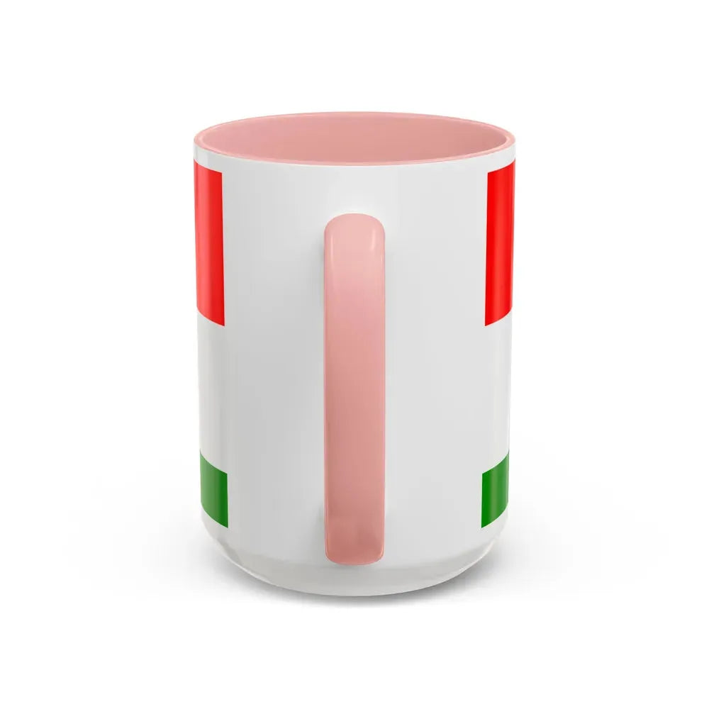 Flag of Posavina Canton Bosnia and Herzegovina - Accent Coffee Mug - Go Mug Yourself