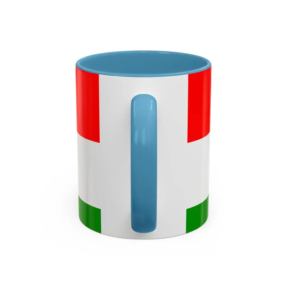 Flag of Posavina Canton Bosnia and Herzegovina - Accent Coffee Mug - Go Mug Yourself