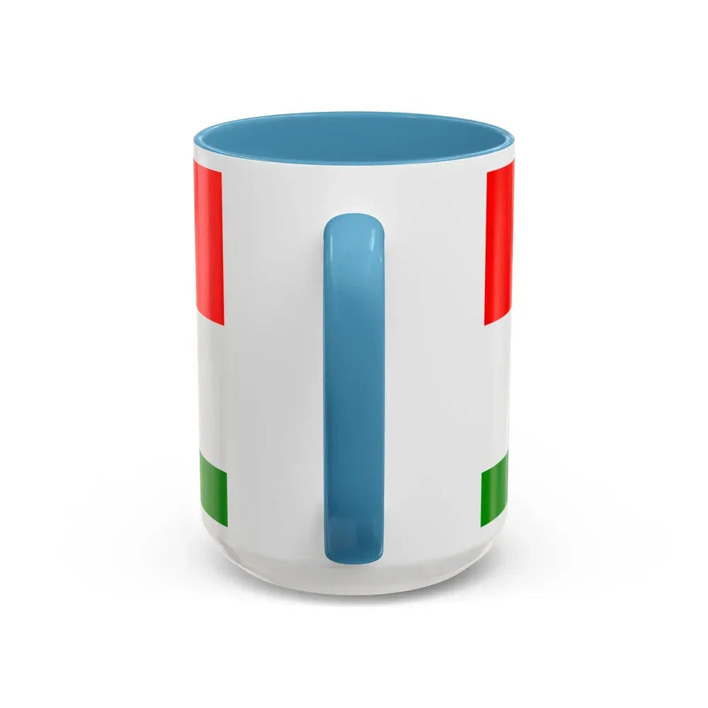 Flag of Posavina Canton Bosnia and Herzegovina - Accent Coffee Mug - Go Mug Yourself