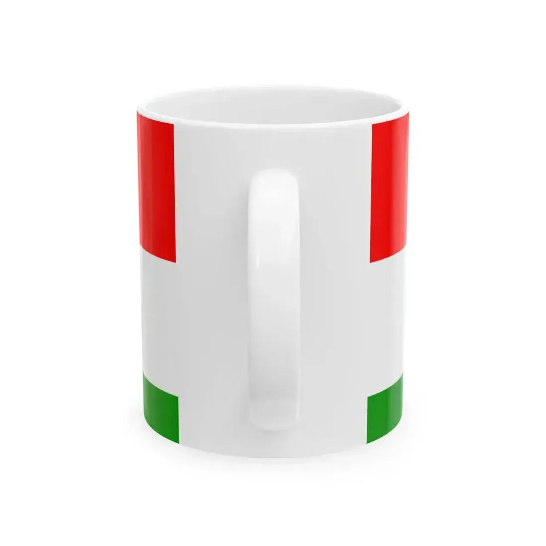 Flag of Posavina Canton Bosnia and Herzegovina - White Coffee Mug - Go Mug Yourself