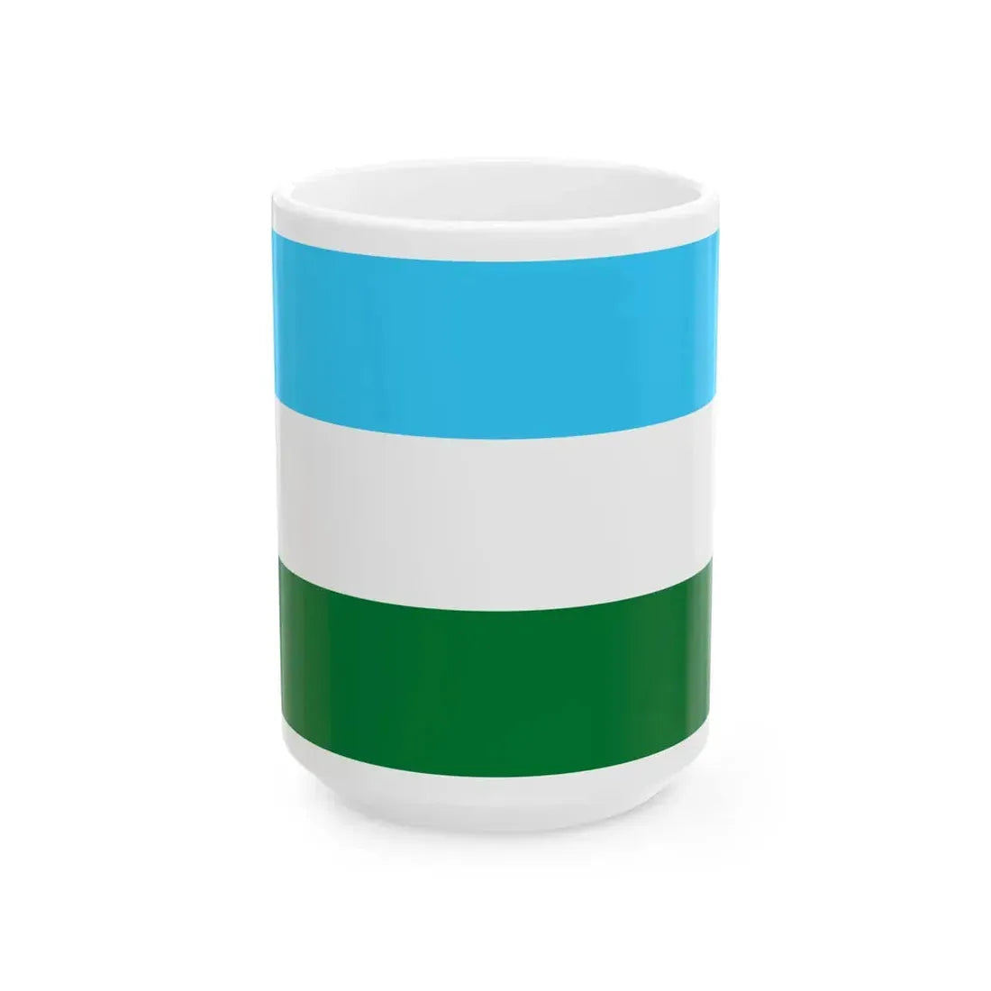 Flag of Postrervalle Bolivia (Bolivia) White Coffee Mug 15oz - Go Mug Yourself