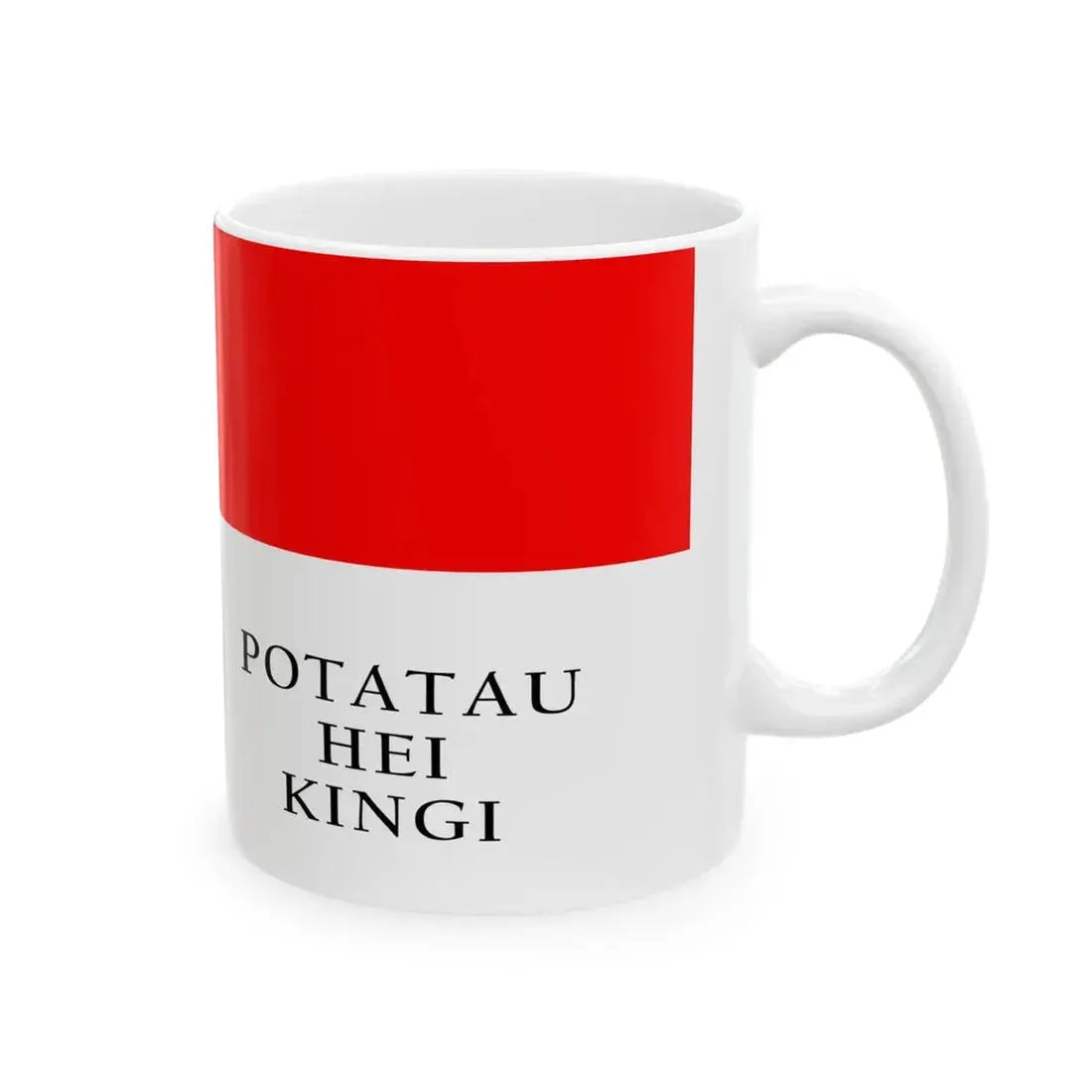 Flag of Potatau Te Wherowhero (New Zealand) White Coffee Mug - Go Mug Yourself