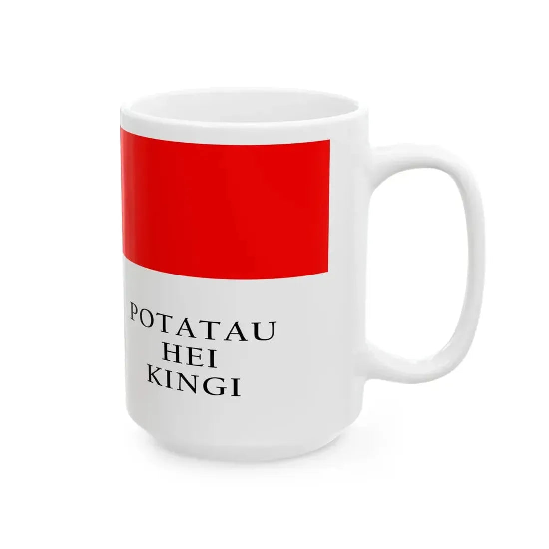 Flag of Potatau Te Wherowhero (New Zealand) White Coffee Mug - Go Mug Yourself