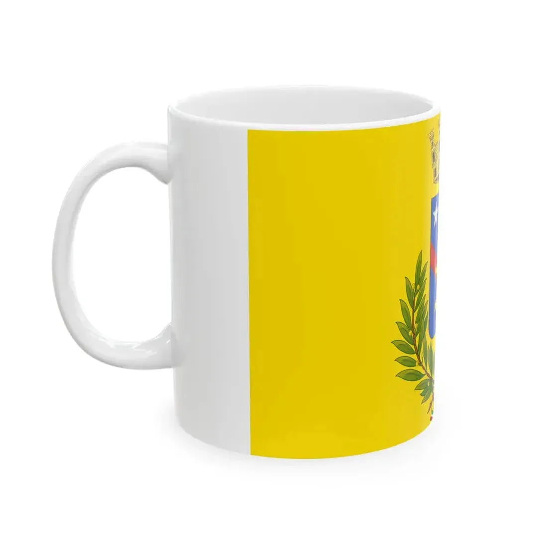 Flag of Potenza (Italy) White Coffee Mug - Go Mug Yourself
