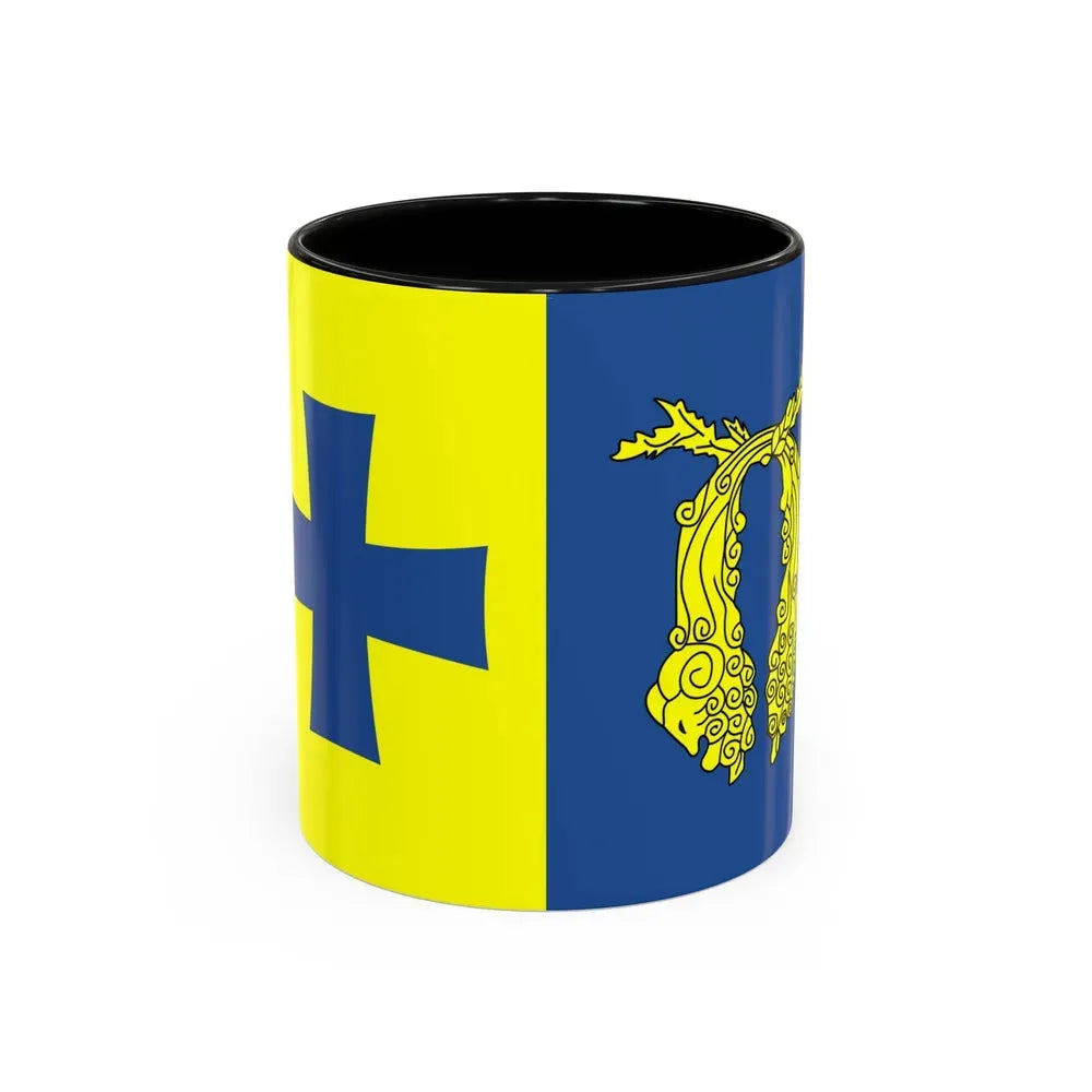 Flag of Poti Georgia - Accent Coffee Mug 11oz Black - Go Mug Yourself